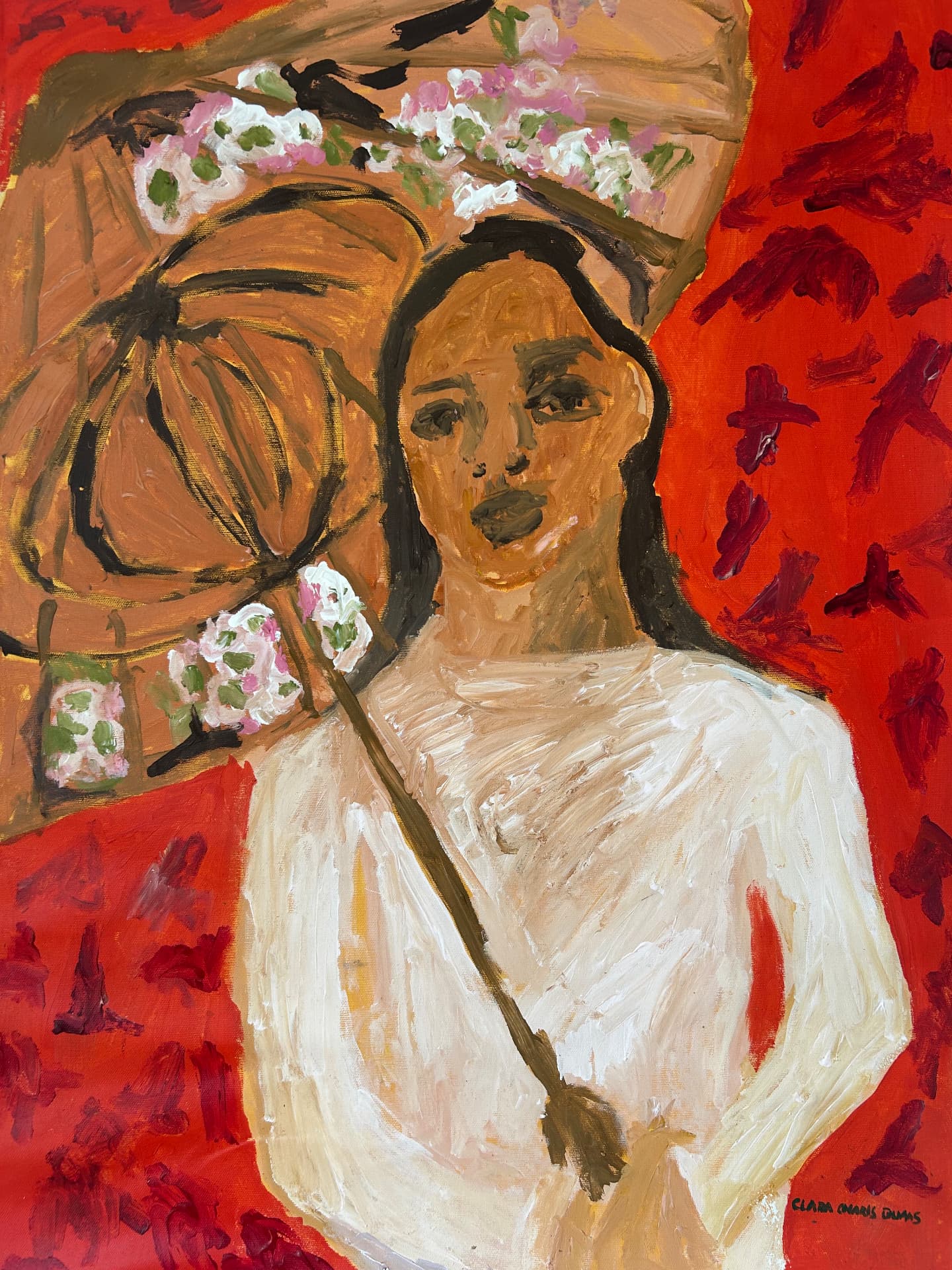 Wiedererkannt, Acrylic on canvas, 65 × 90 cm – detail