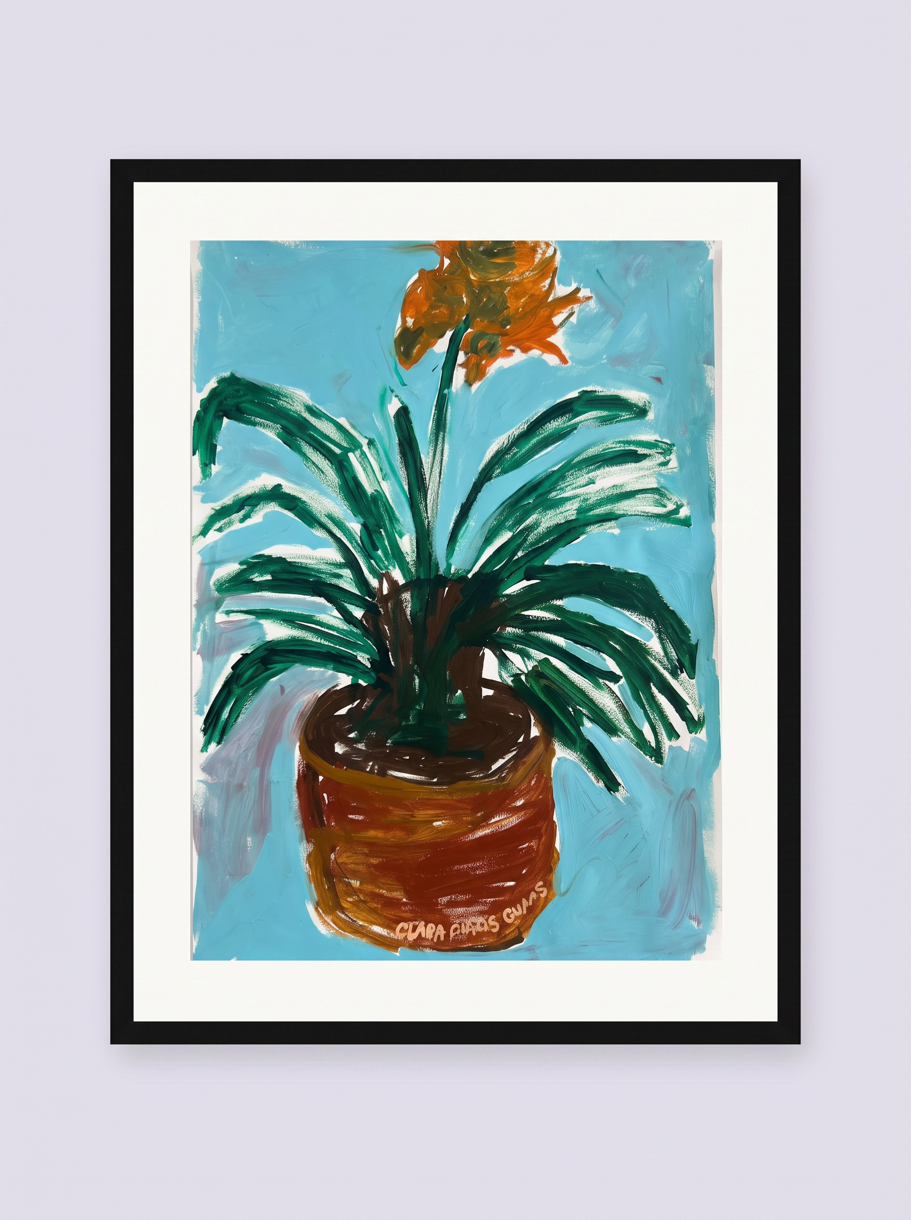 Untitled, Acrylic on paper, 50 × 70 cm